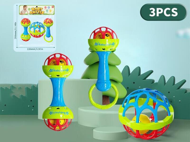 Baby Rattles 3pcs