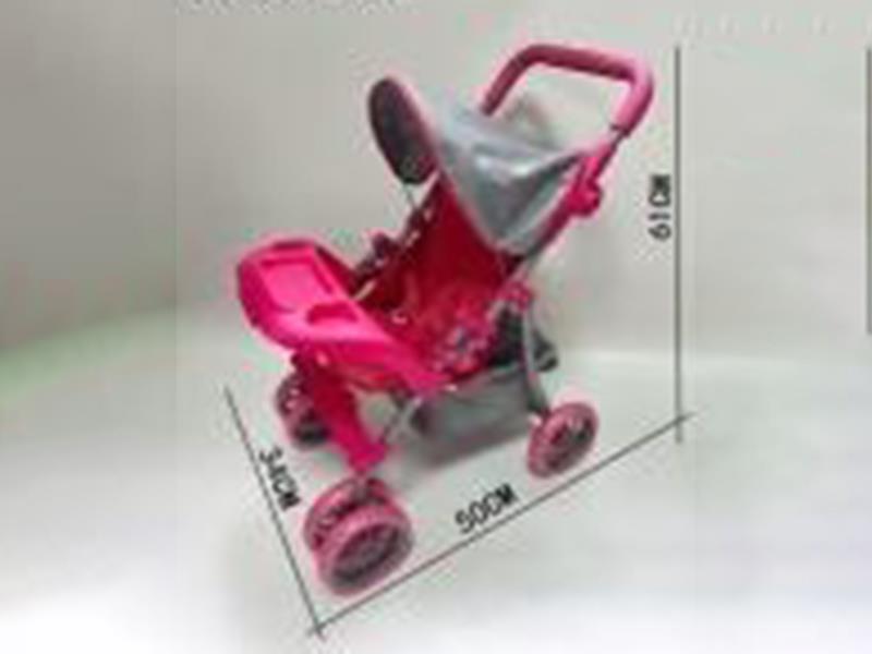 16-Tube Iron Trolley + Swivel Wheels + Adjustable Seat Height + Dining Table