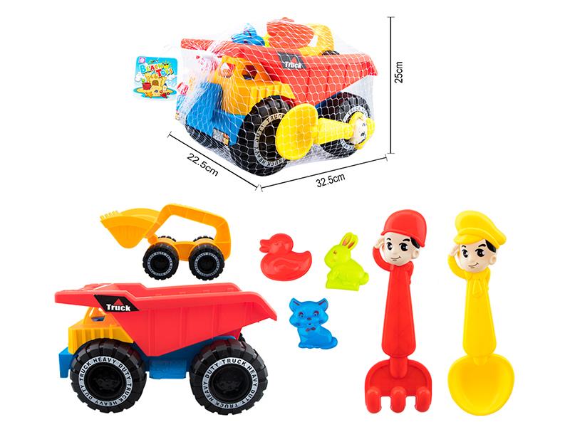 Beach Toys Truck Set 7pcs