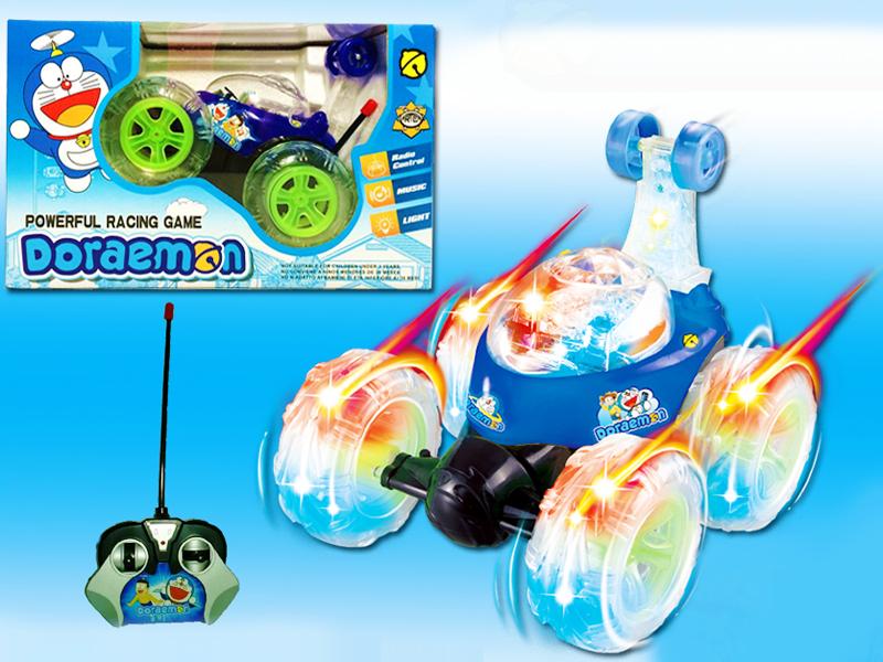 Doraemon360 Degrees Rotation Dazzle Lamp 
Music Resistance To Fall 
Extra Large Tipping Bucket Stunt Car With Charge