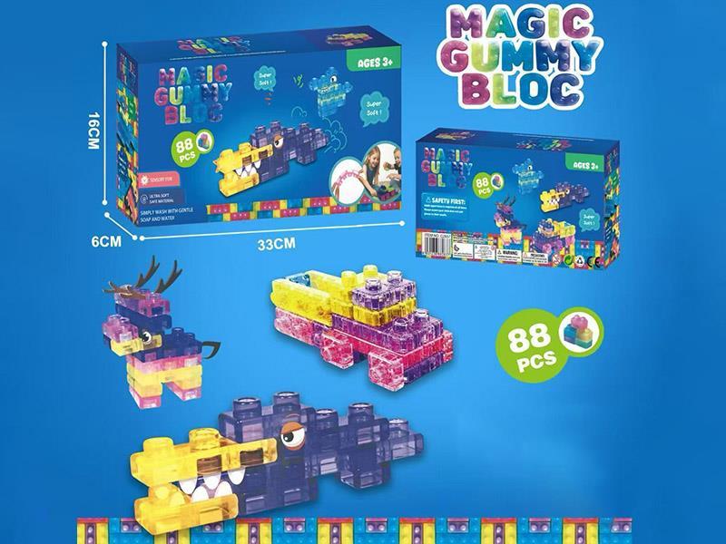 Jelly Building Blocks 88PCS