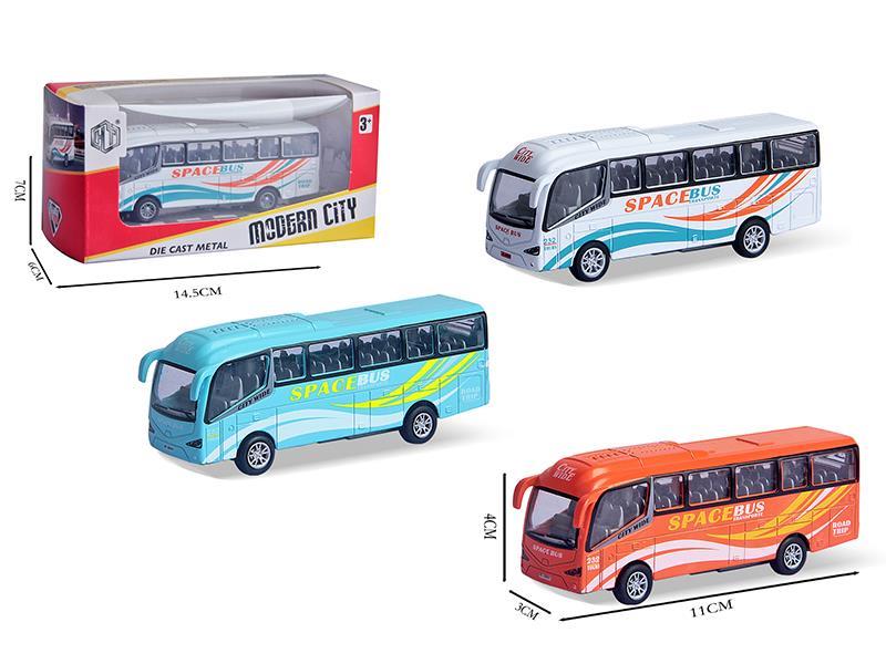 Alloy Pull Back Bus