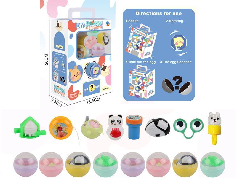 Diy Egg Twisting Machine (Cartoon Toy Series)