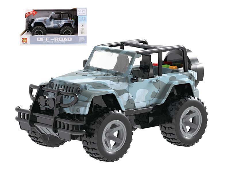 Friction Jeep(With light and music)