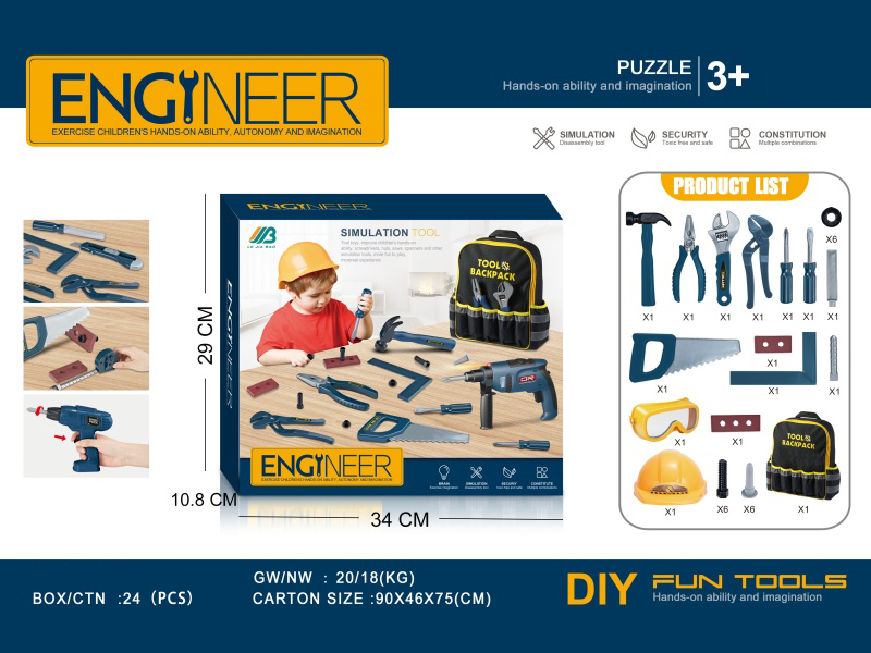 Tools Set With Backpack