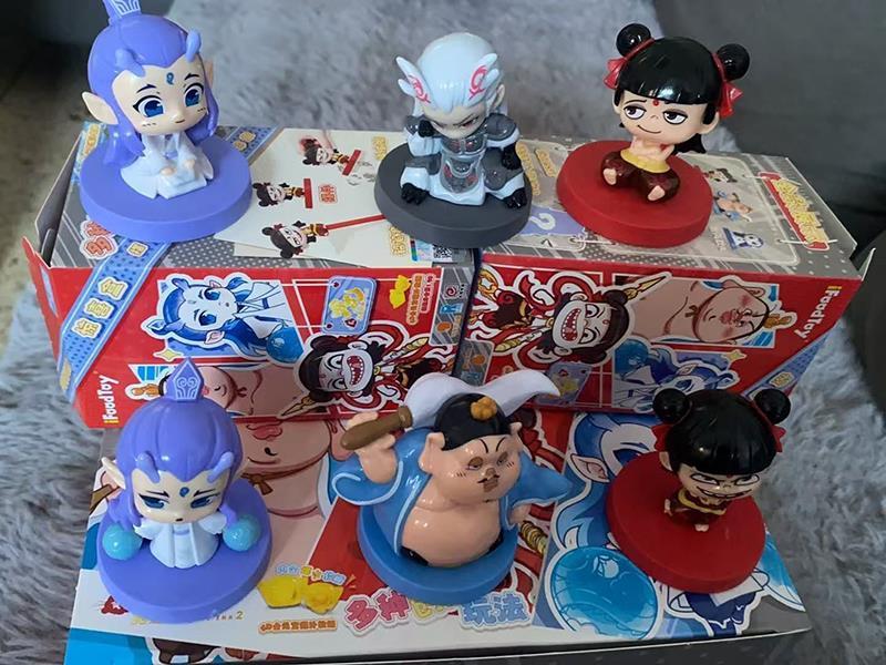 Nezha Action Figures 6pcs