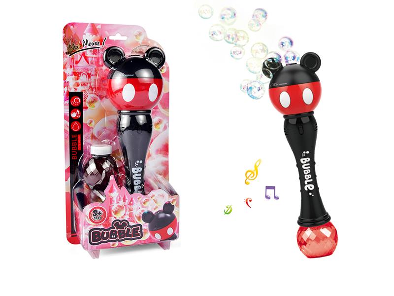 Electric Mickey Mouse Bubble Stick(Light And Music)