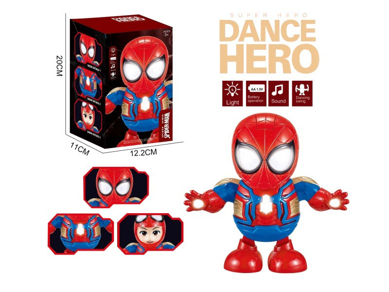 Electric Spider-Man Dancing Robot
