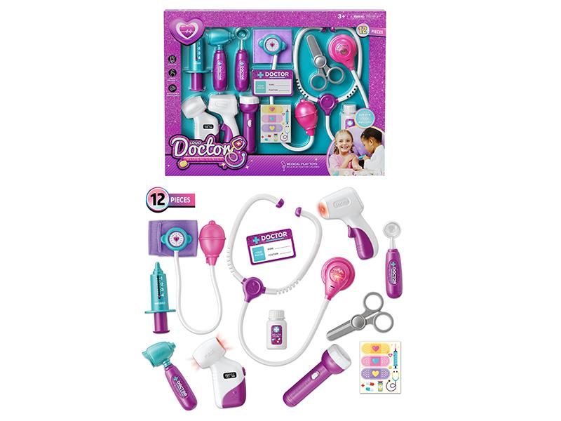Doctor Set With Light And Sound (12PCS)