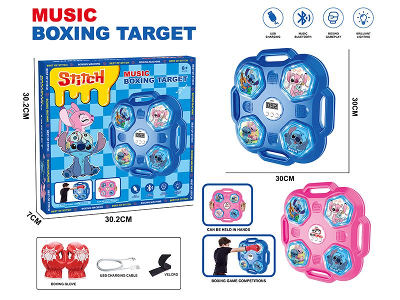Stitch Music Boxing Target