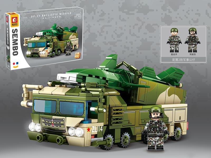DF-17 Ballistic Missile Building Blocks