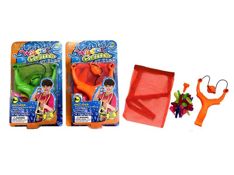 Water Bomb Slingshot(1 Backpack,36 Water Balloons)