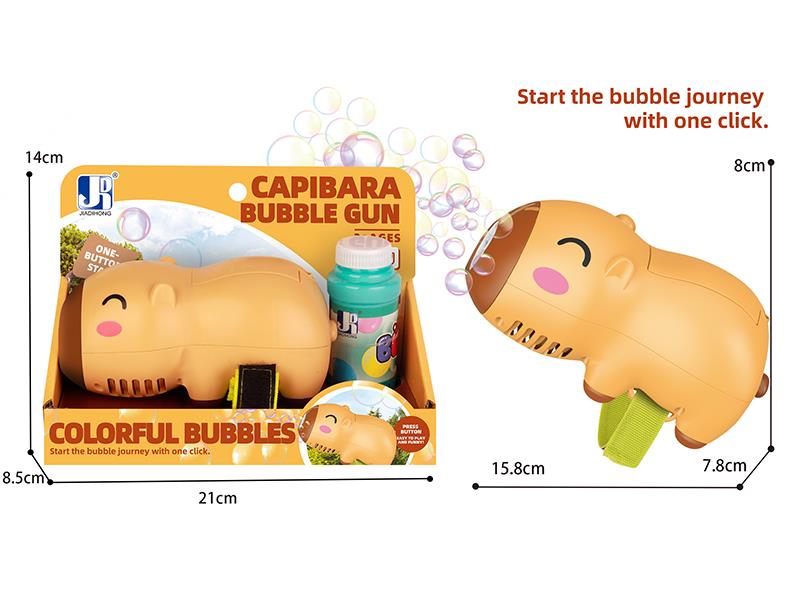 Multi Hole Capybara Bubble Machine