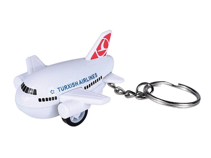 48PCS Pull Back Q-Version Aircraft Keychain