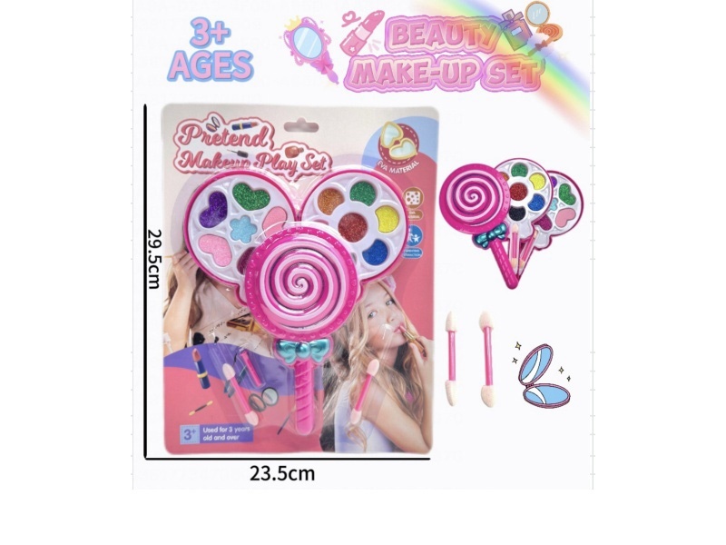 Lollipop double-layer children's makeup toy