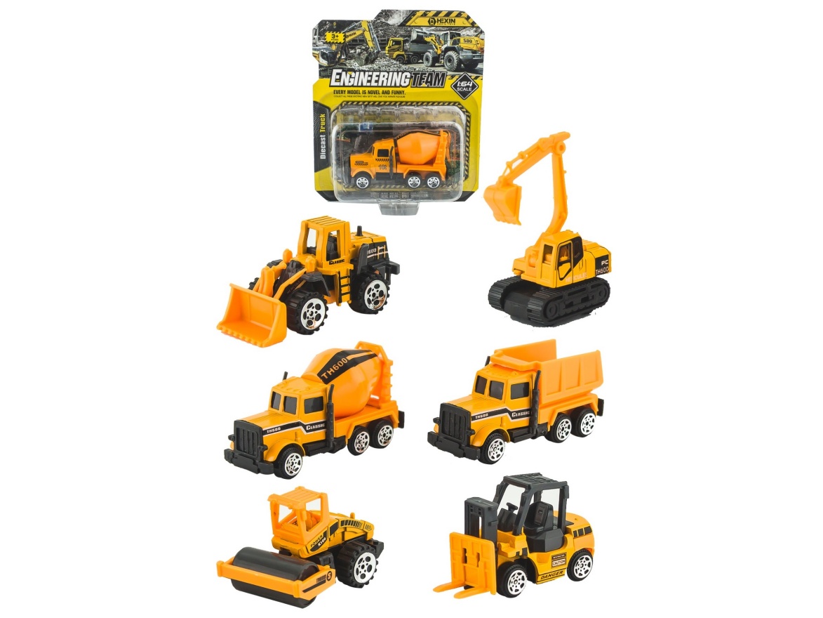 Alloy Sliding Engineering Car