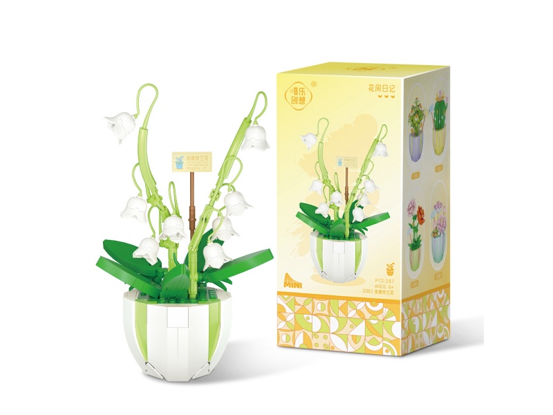 Lily Of The Valley Building Blocks 287pcs