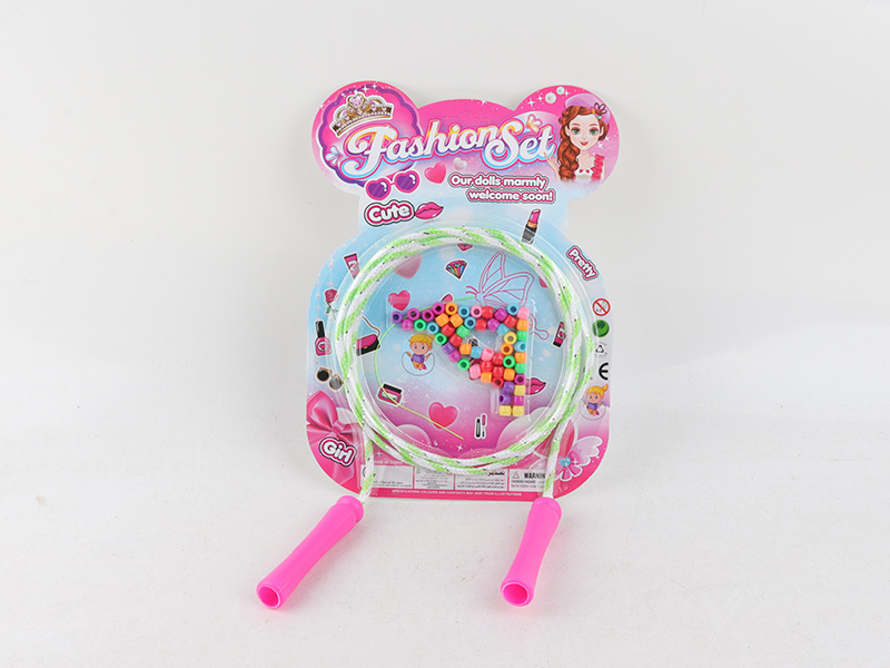 Rope Skipping + DIY Beads