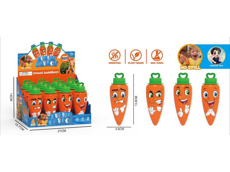 Radishes Are Not Sprinkled In Bubble Bottles