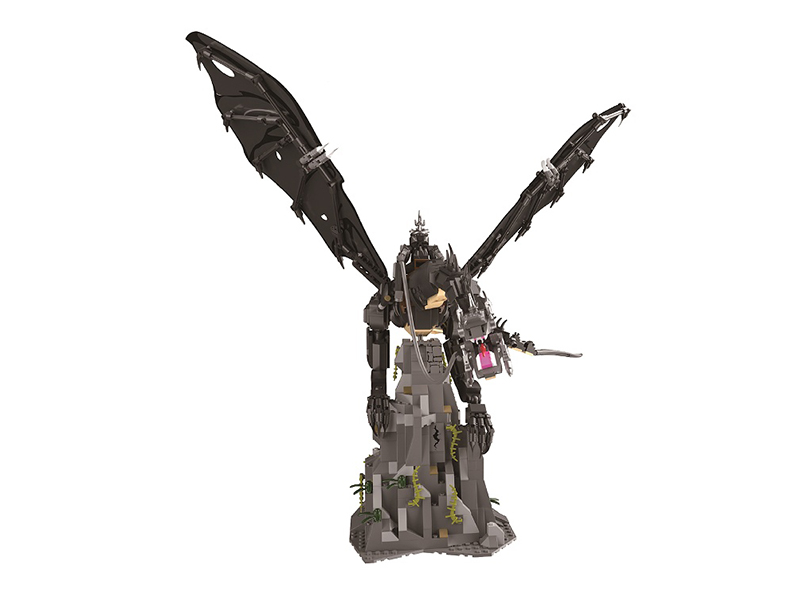 The Black Beast Building Blocks 1361pcs