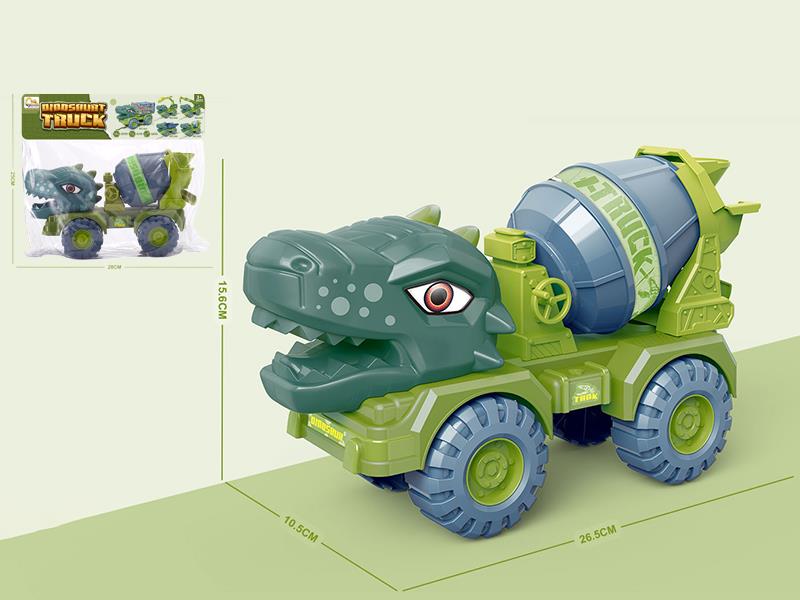 Middle Size Slide Dinosaur Engineering Truck