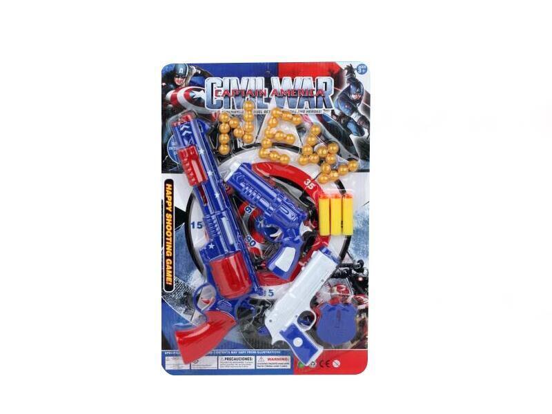 Ping Pong Ball & Soft Bullet Gun Set