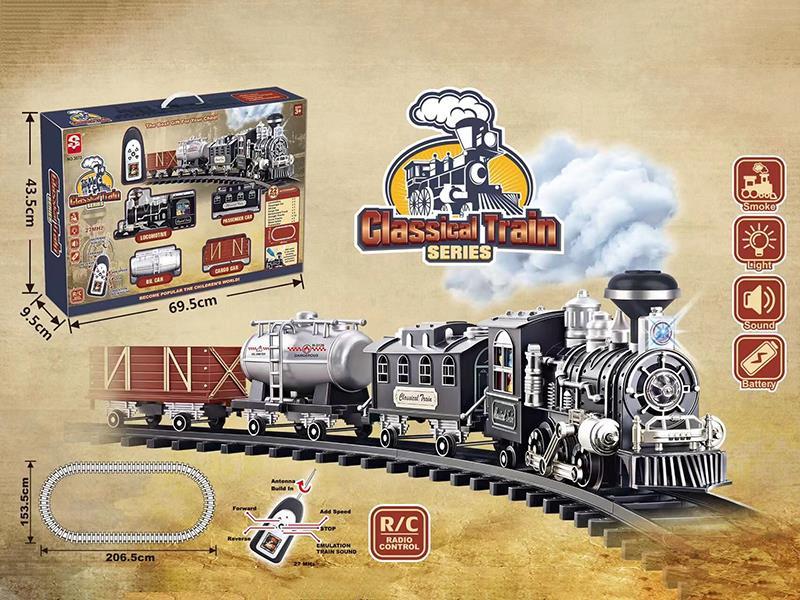 Remote Control Classical Steam Rail Train