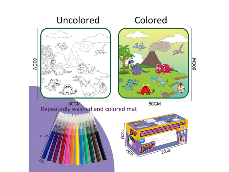 Graffiti Blanket Dinosaur Style