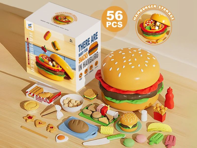 64 Pieces Of Hamburger Checkers