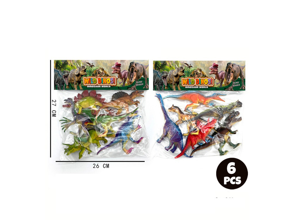 Dinosaur Combination: 6 Pcs