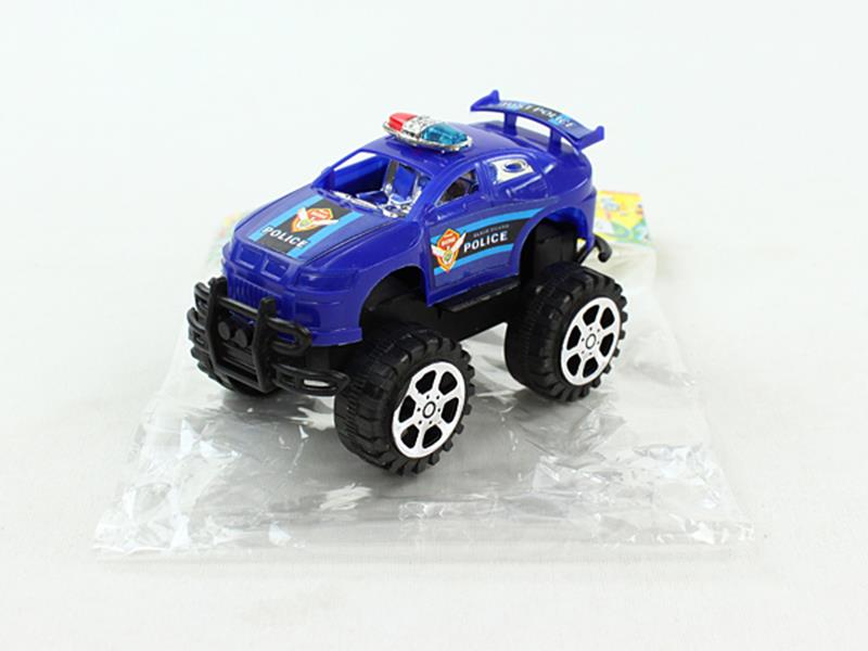Pull Back Off-Road Police Car