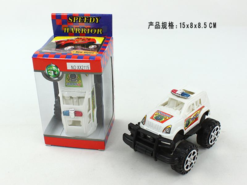 Friction Off-Road Police Car
