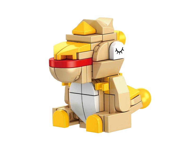 Ankylosaurus 67 Pieces Educational Building Blocks