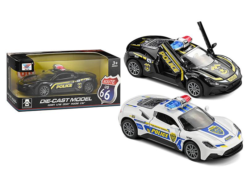 1:32 Pull Back Open The Door Alloy Model Car Maserati MC20(1PS)