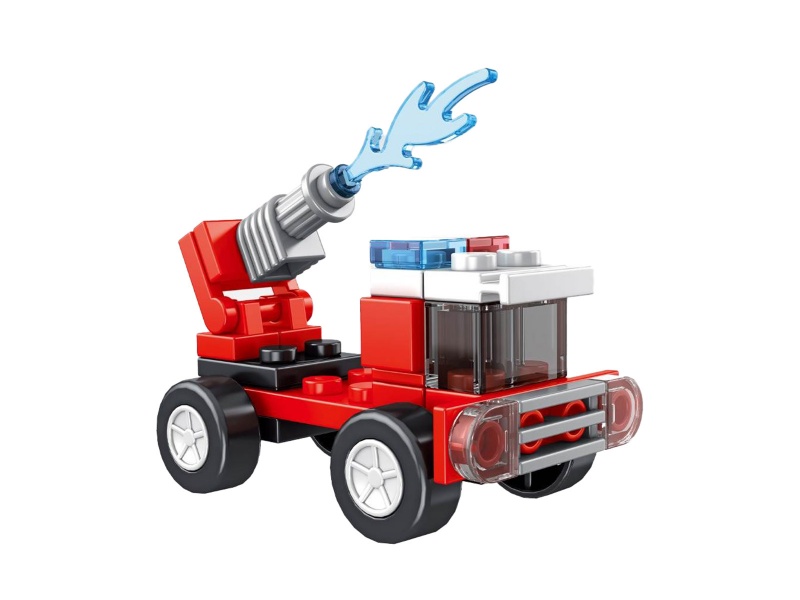 Fire Truck 38 Pieces Children'S Educational Building Blocks