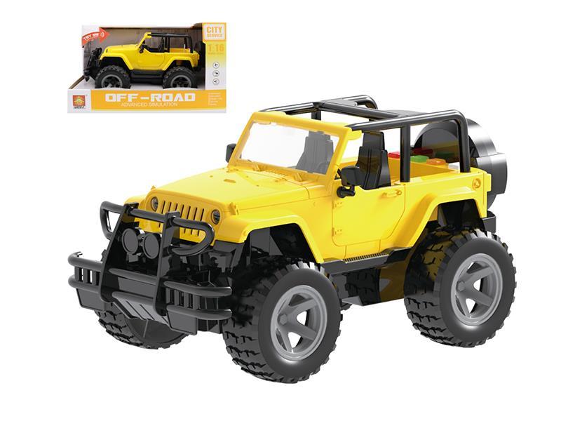 Friction Jeep(With light and music)