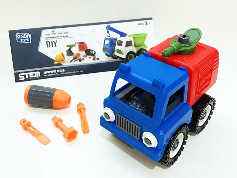 DIY Assembly Police Car Series