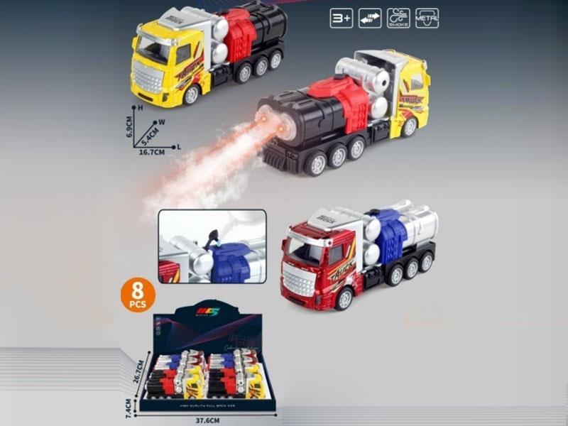 1:50 Display Box: Modified Truck Head Light And Sound Spray Model A, 8 Pieces Per Box