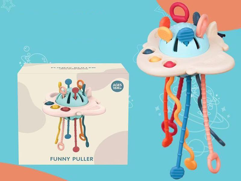 Airship Baby Pull String Toy Fine Motor Skills Toys