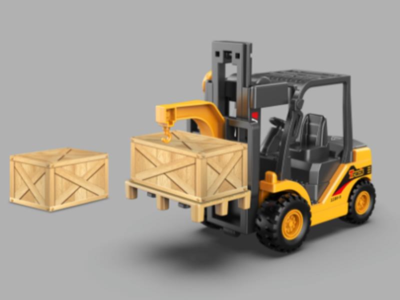 1:55 Friction Alloy Forklift