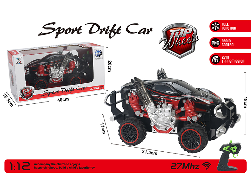 4-Channel Remote Control Car