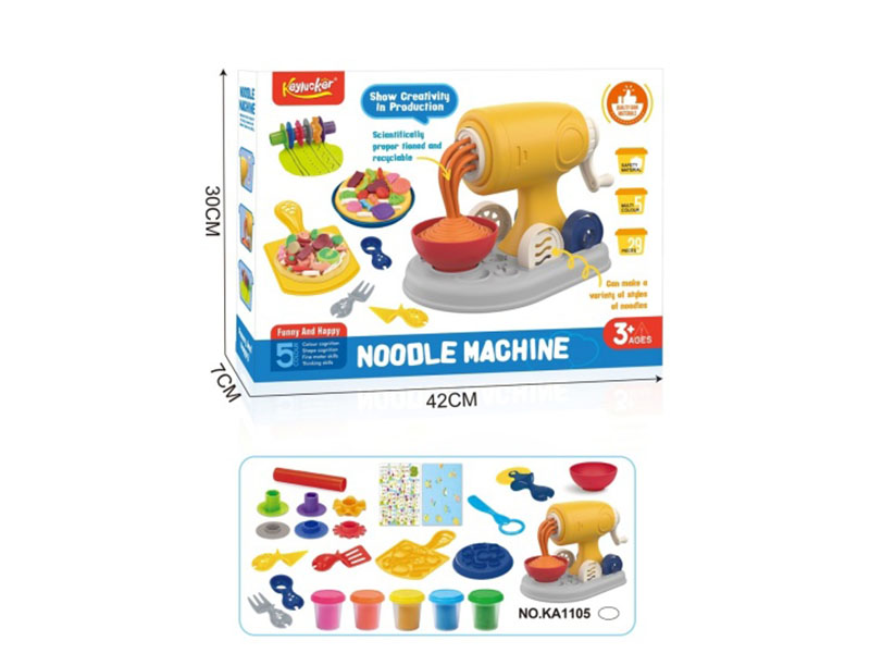 Qiluoduo Colored Clay Small Noodle Machine Set