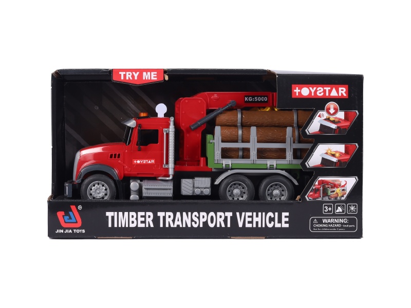 1:14 Inertial Wood Transport Vehicle (Sound, Light, Multi-Functional)