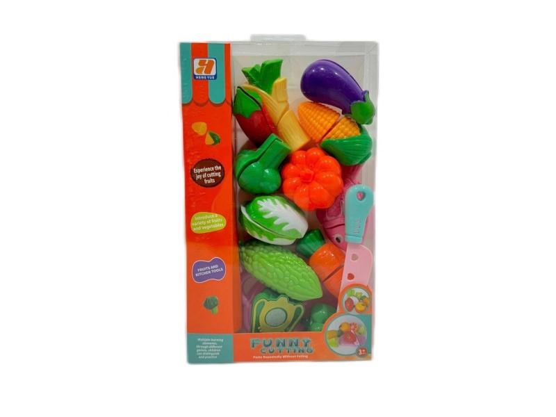 Vegetable Slice Fun House Set (24Pcs)