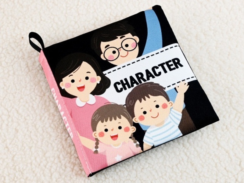 Character book layout