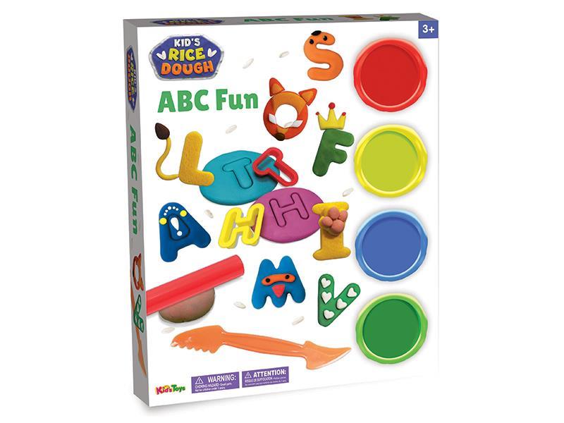 Alphabet Rice Dough Set
