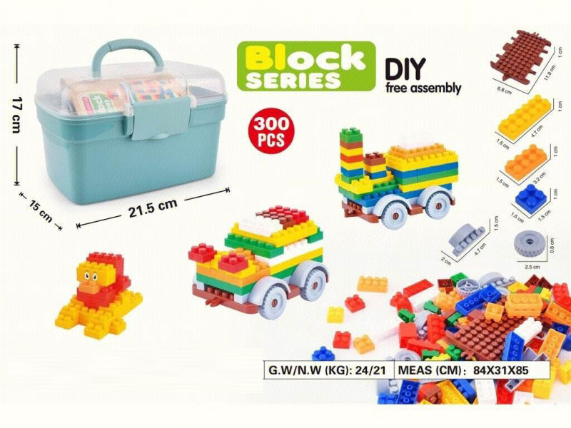 Puzzle Building Blocks Small Particles 300Pcsdiy Assembly And Creative Shape Building Blocks