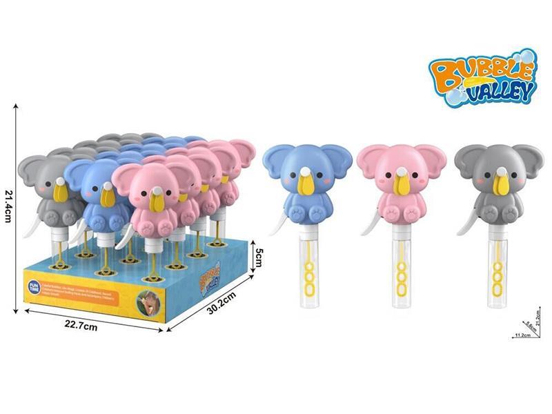 Elephant Fan Bubble Stick