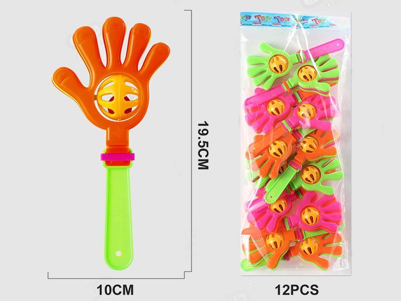 12pcs Hand Clapper Rattles
