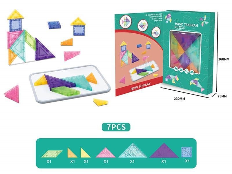 Magic Tangram Puzzle